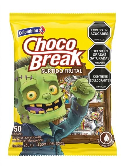 Chocobreak Surtido Frutal Halloween  x 50 uds.