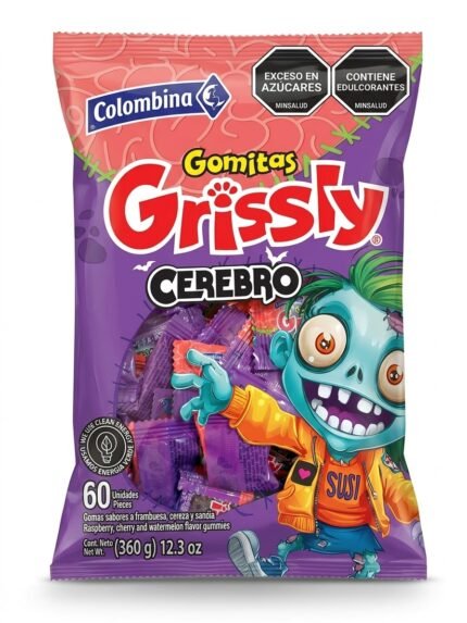 Goma Grissly Cerebros x 60unds. P.24