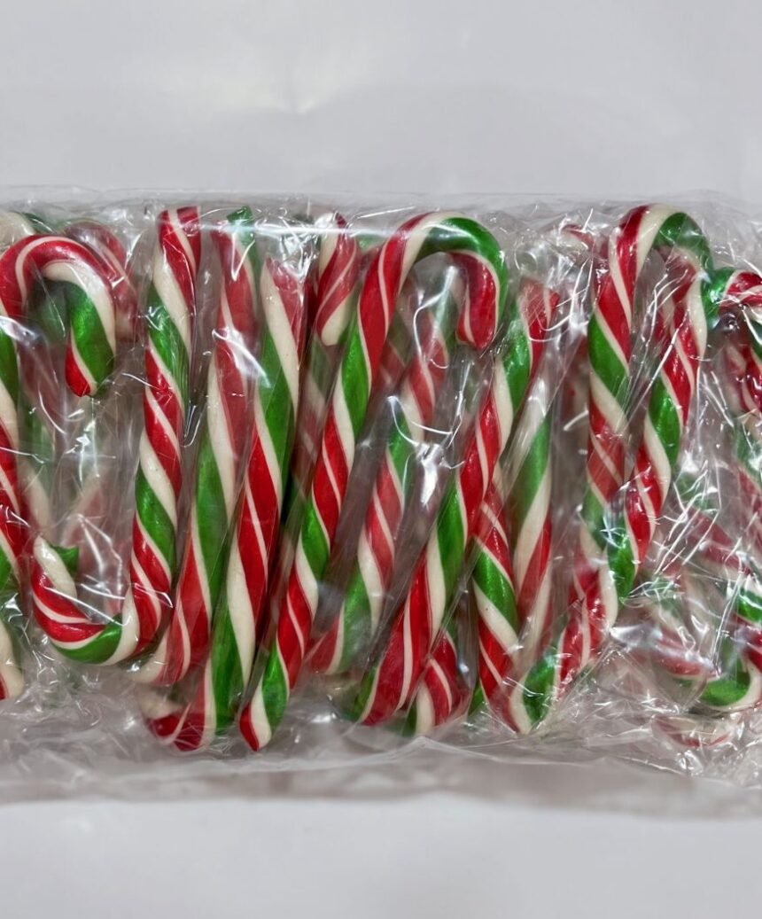 Bastones Navideños x 24 unidades-Verde-Rojo-Blanco - Distribuidora ...