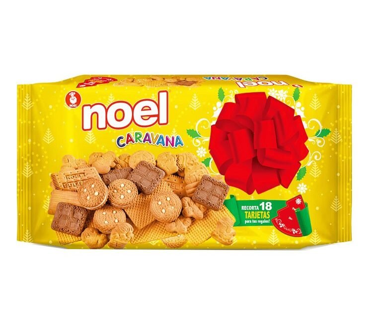 Galleta CARAVANA NOEL 24X200GR Distribuidora Dicoha Bogot