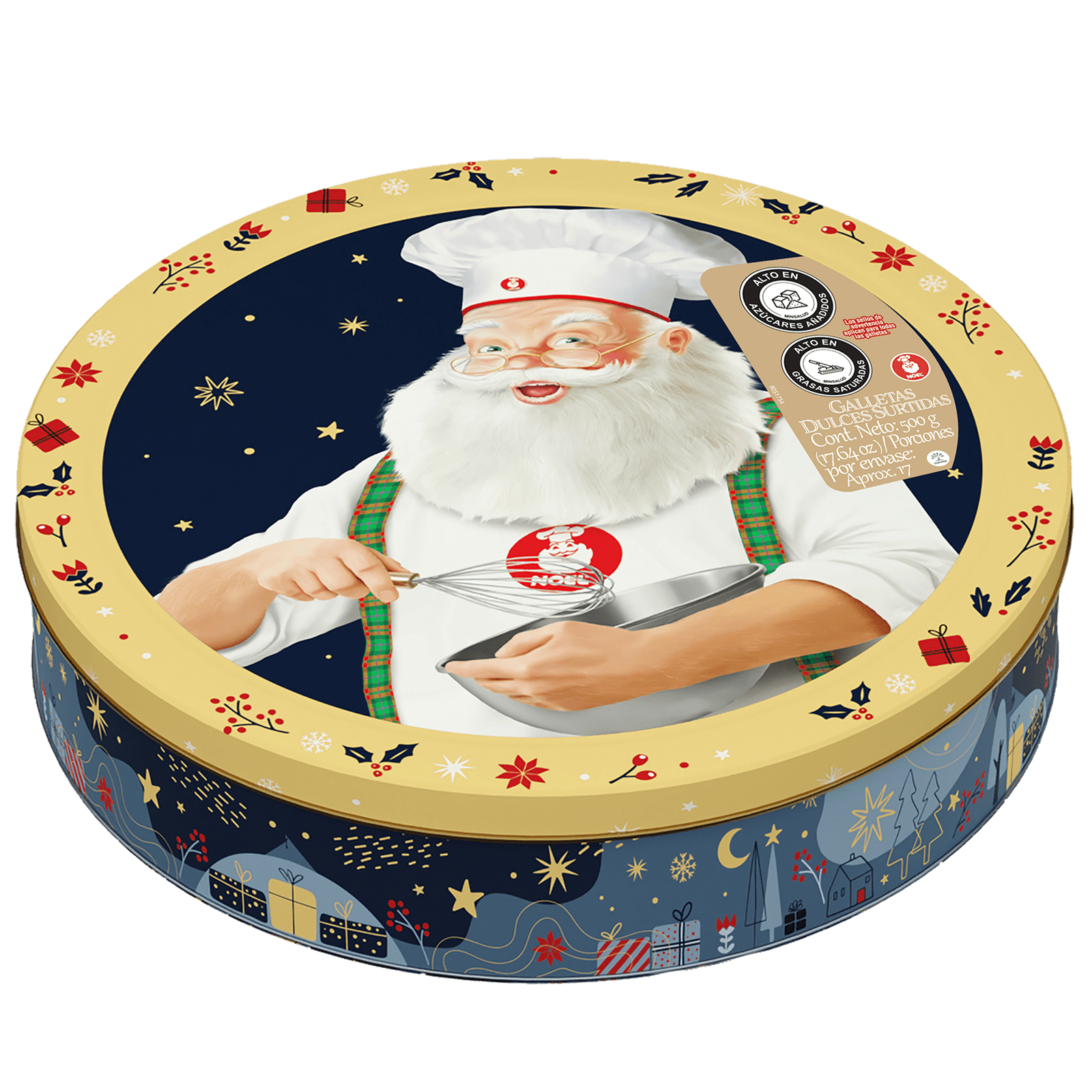 Galleta NOEL Lata x 500GR Distribuidora Dicoha Bogot Colombia